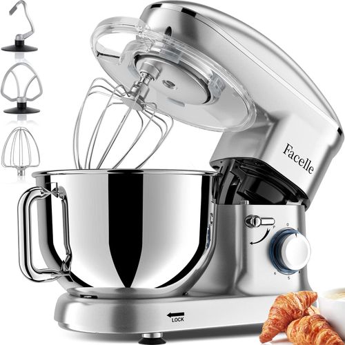 Robot pâtissier vintage 5,7 L crème SCFP57CR de Schneider Robot pâtissier vintage 5,7 L crème SCFP57CR de Schneider