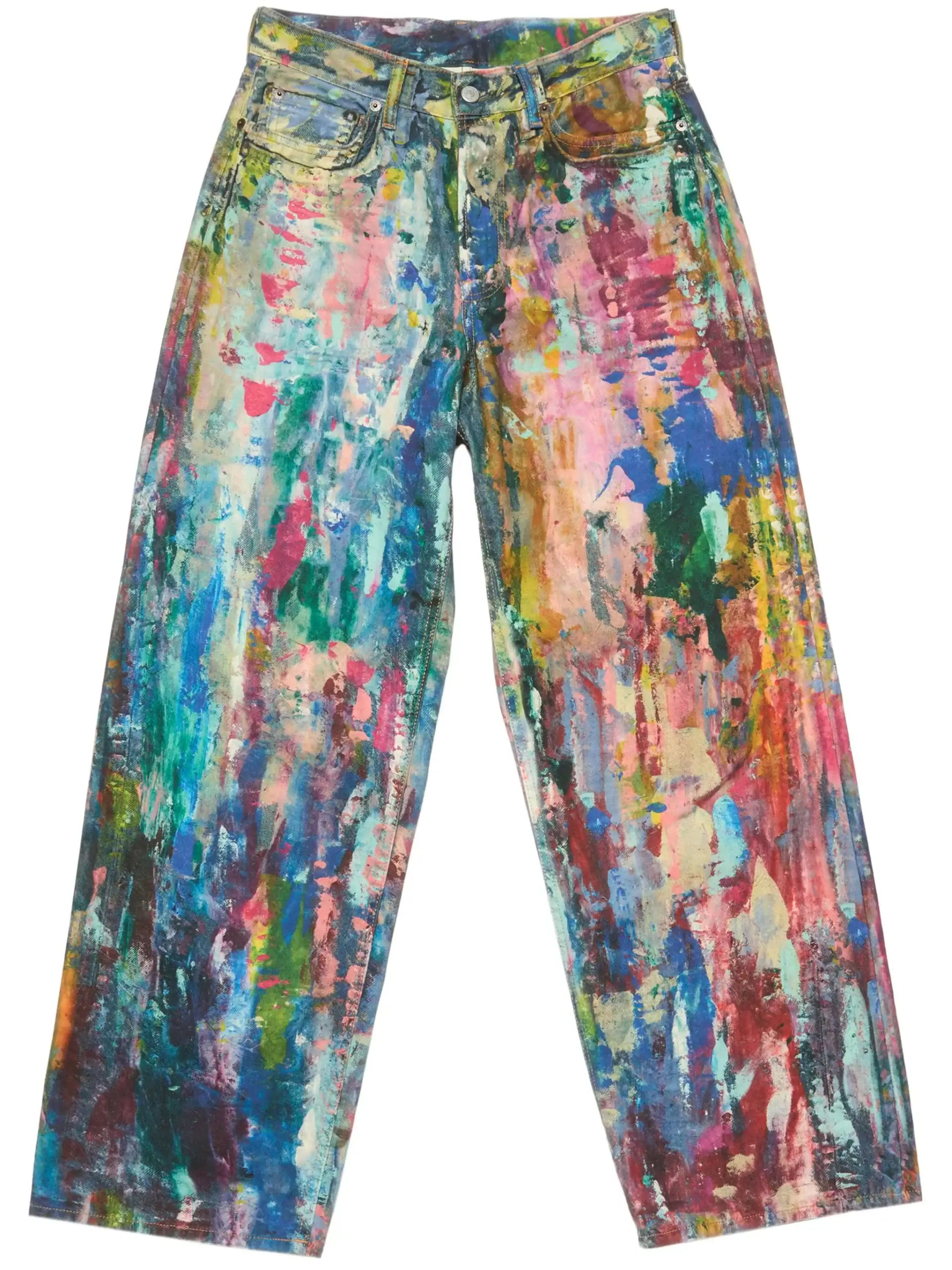 Acne Studios  Jeans 1981 Baggy Multicoloured