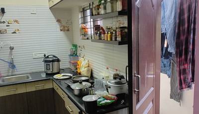 Room in 2BHK flat available in Agara-Village-1st-Sector-HSR-Layout