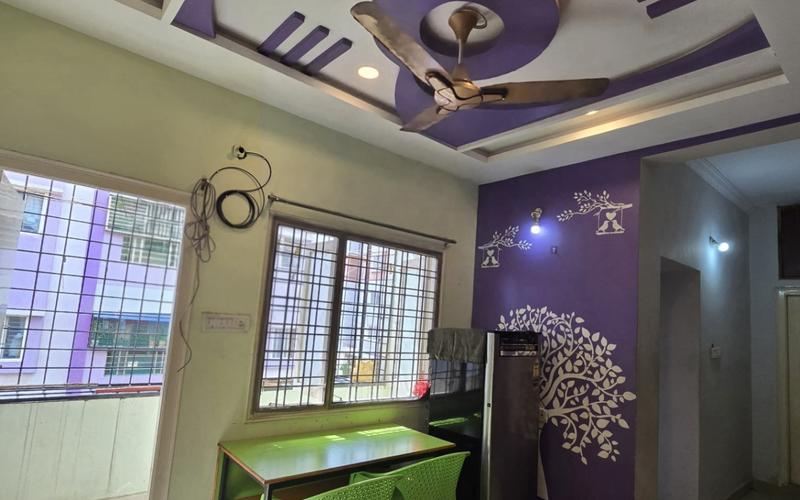 3BHK fully Furnished Flat Available, Vasanth Nagar Colony, Nizampet, Hyderabad, 500090