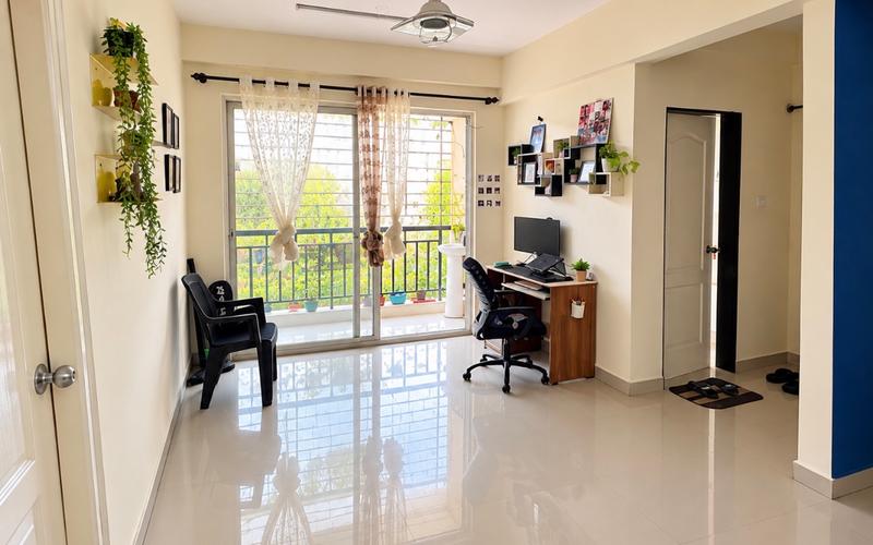 Male flatmate required in 2BHK  flat  in AECS-Layout-Marathahalli
