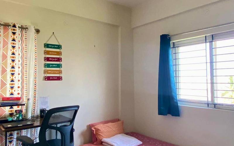 Female flatmate required in 2BHK  apartment  in Horamavu