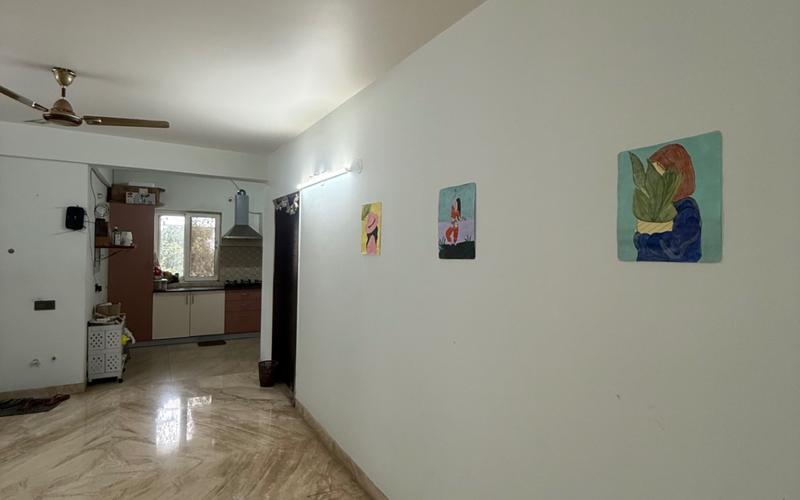 Room in 3BHK apartment  available in Haralur