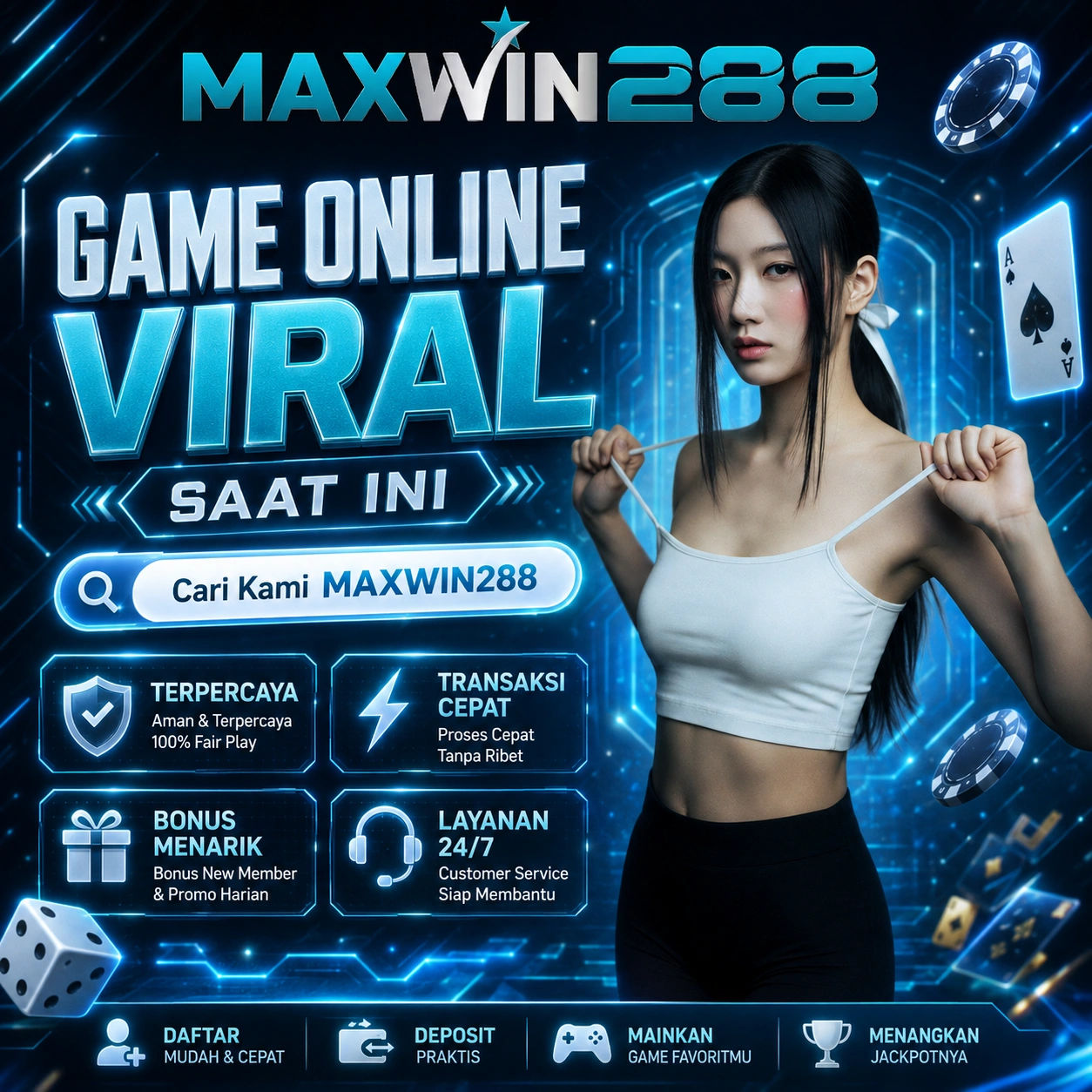 MAXWIN288: Link Game Online Gacor & Platform Mudah Maxwin