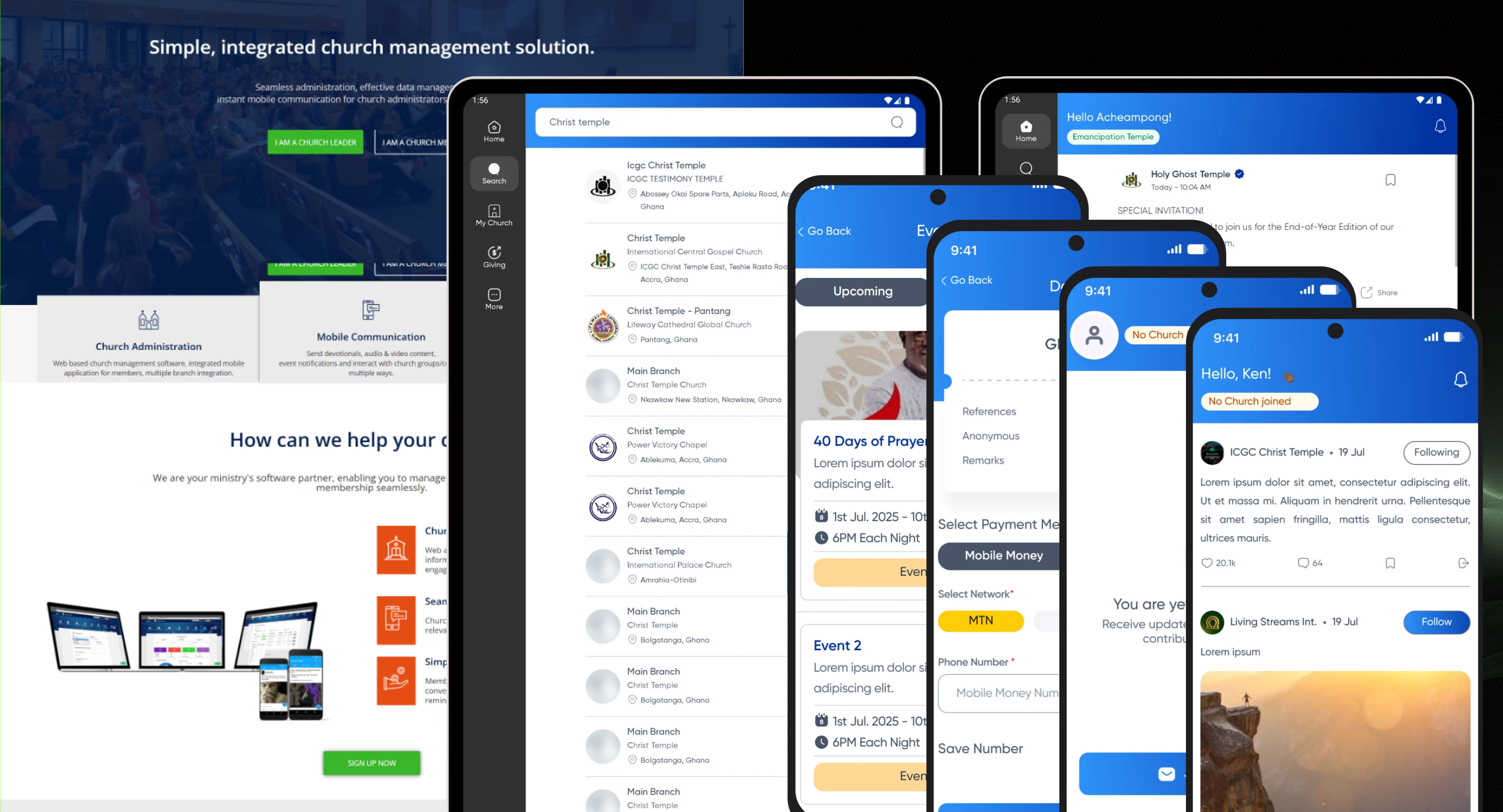 ProTech Solutions SaaS UI