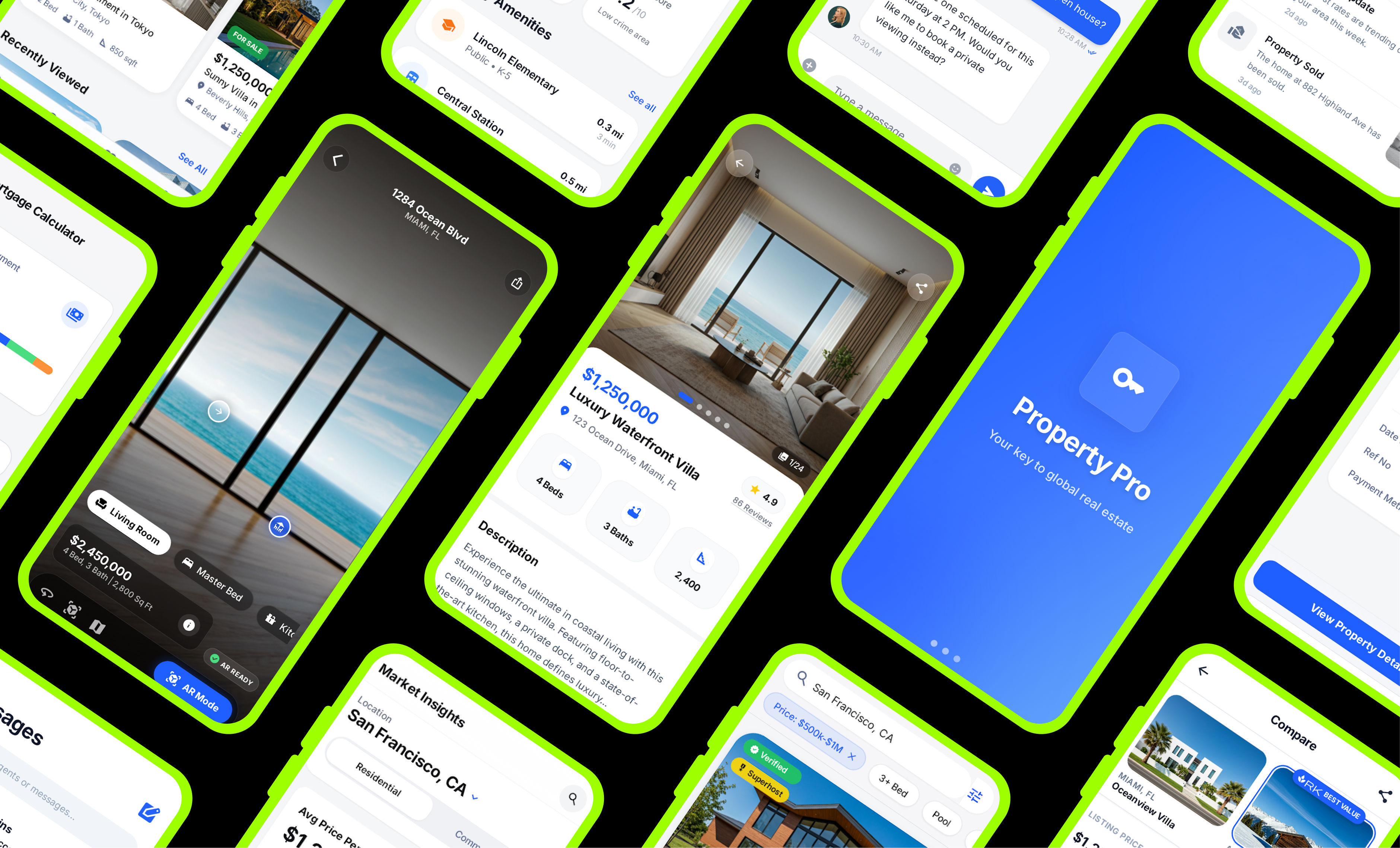 PropertyPro Mobile demo screenshot