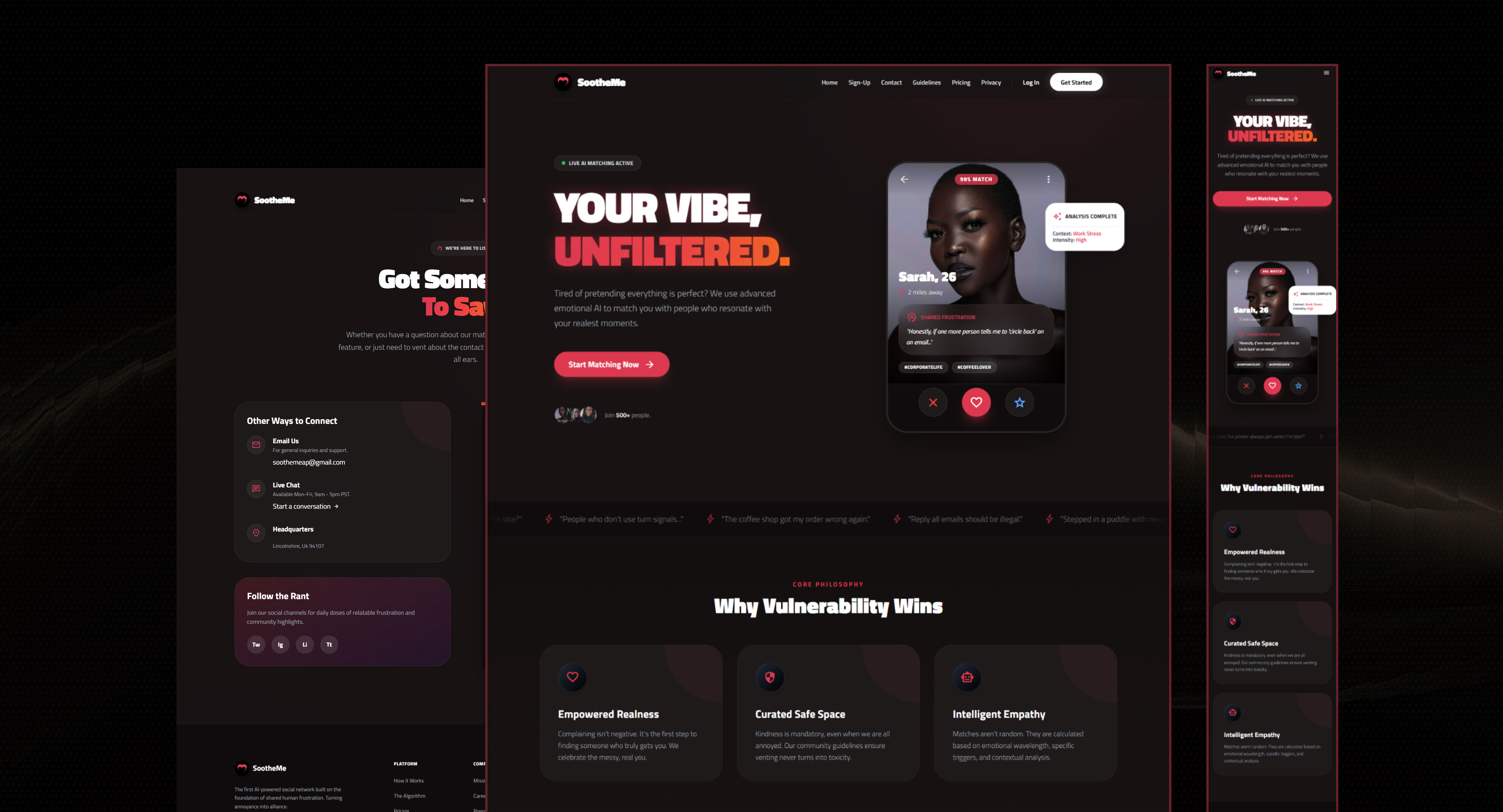 Chic Boutique UI Mockup