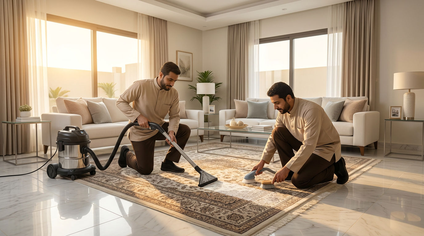 أفضل طرق تنظيف السجاد الثقيل في المنزل