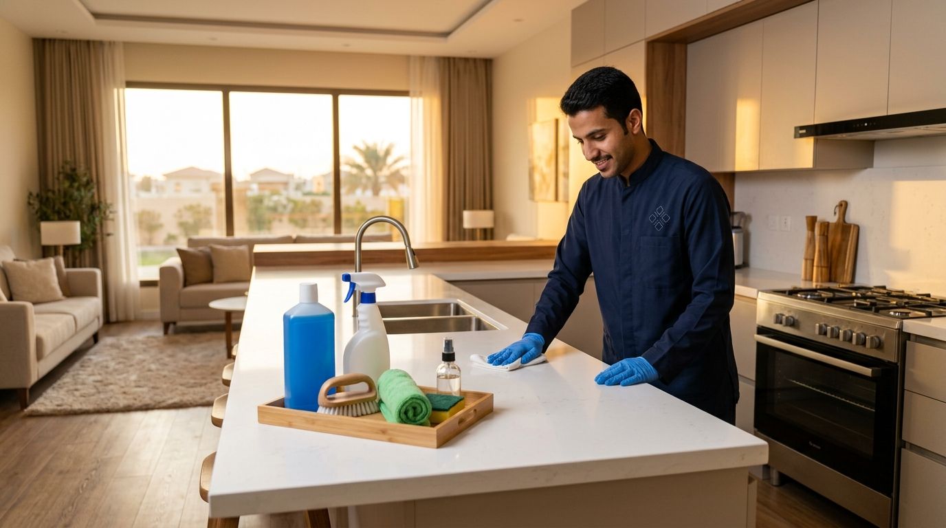 أفضل مواد تنظيف المطبخ المتوفرة في السعودية