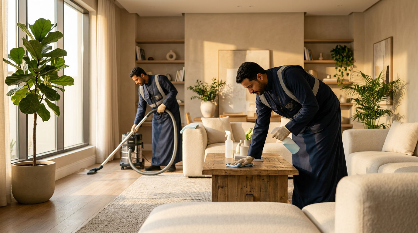 الفرق بين التنظيف العادي والتنظيف العميق للمنازل