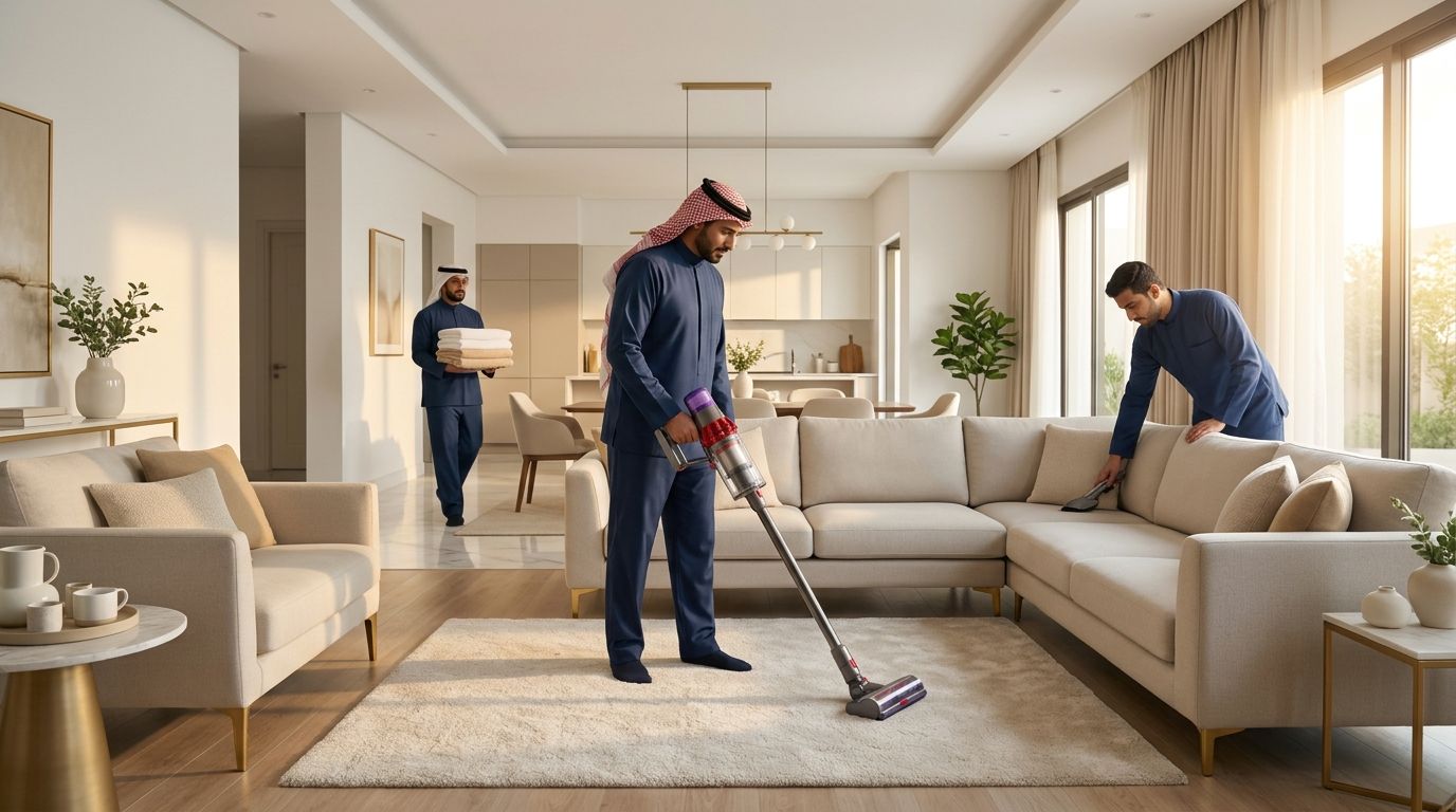 كم مرة يجب تنظيف السجاد والكنب في السنة؟ دليل عملي لسكان السعودية