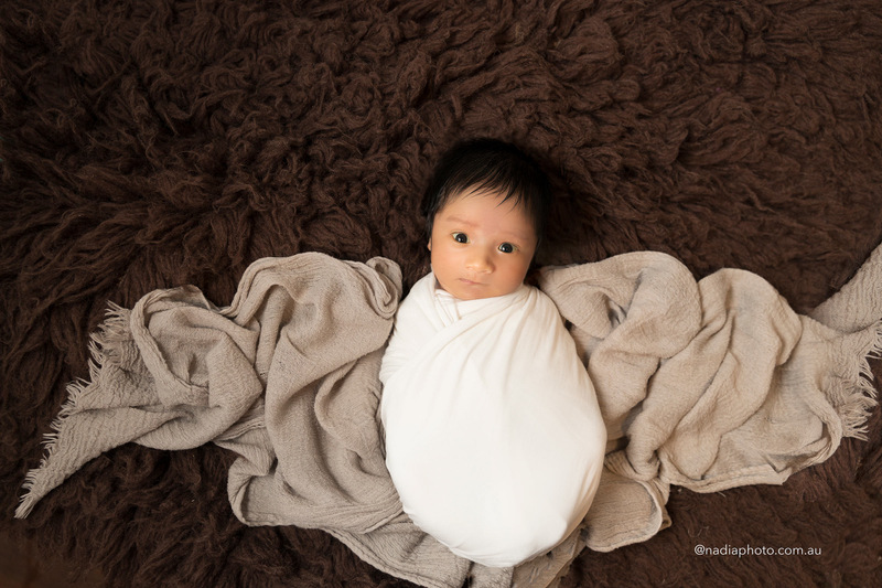 newborn photographer brisbane by Nadia Photo