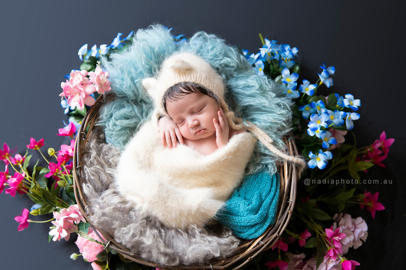 newborn photographer brisbane by Nadia Photo