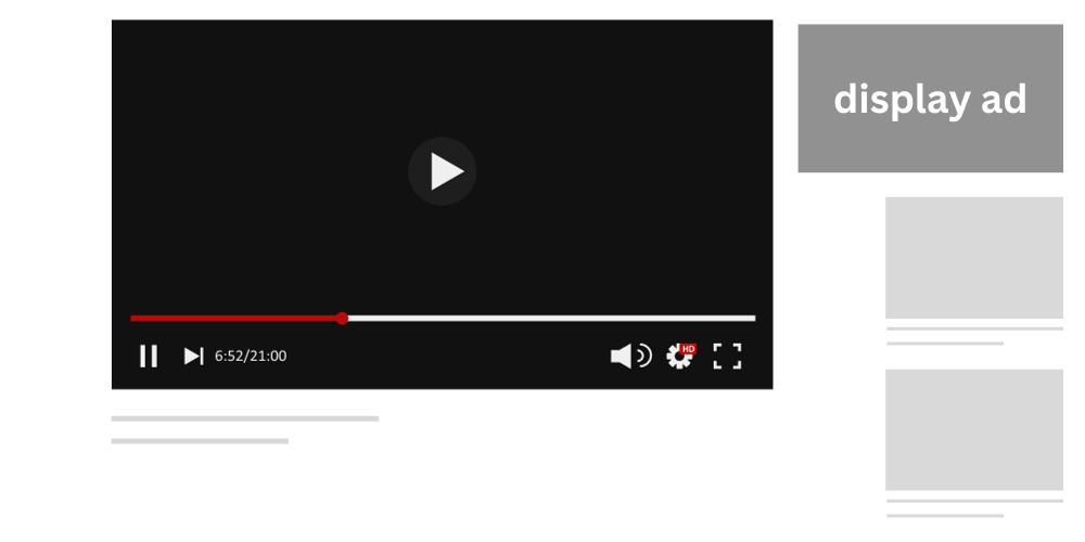 youtube display ad