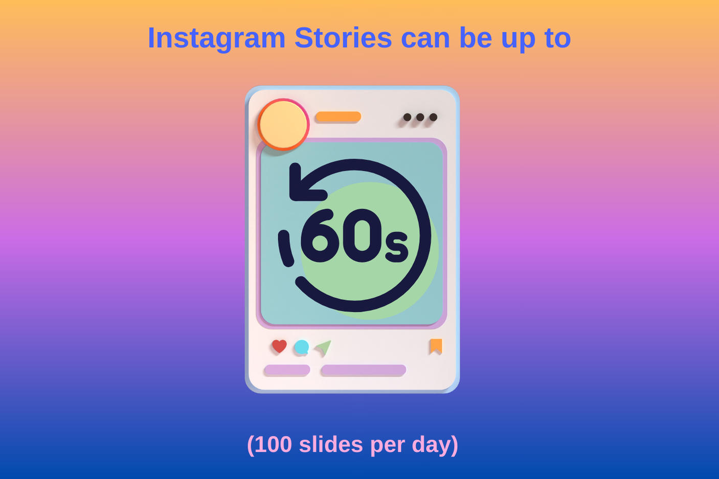 how long can an instagram story be