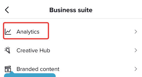 tiktok business analytics