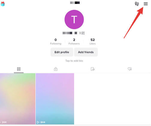 tiktok profile