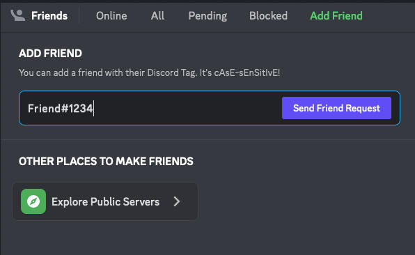 Discord username example