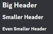 discord header examples