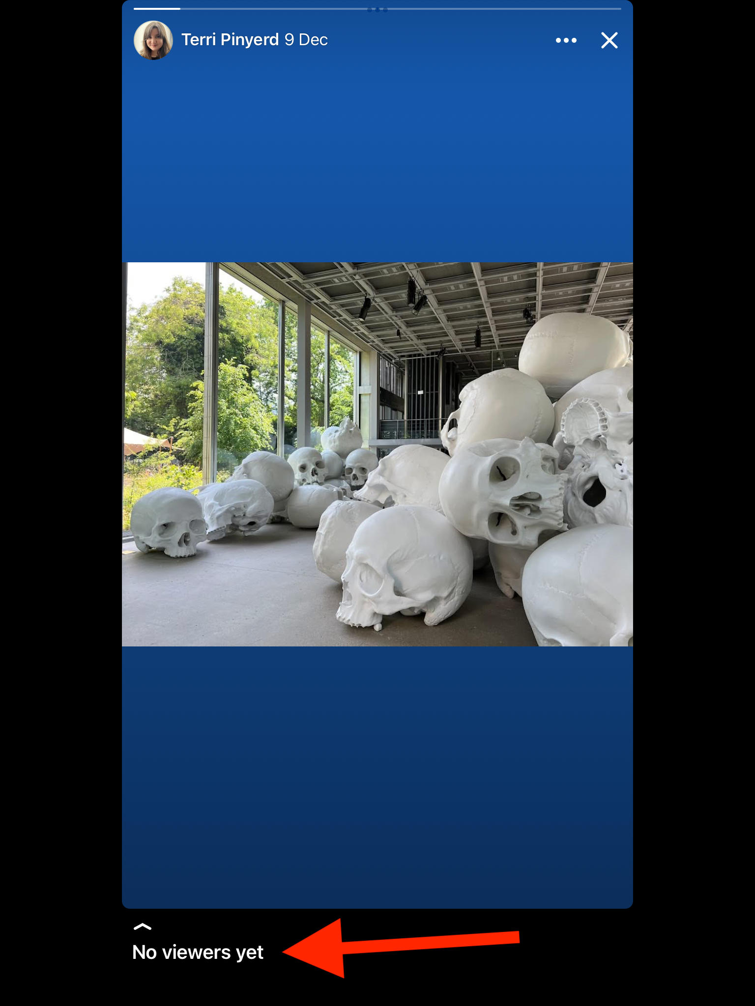 facebook featured collections view count mobile