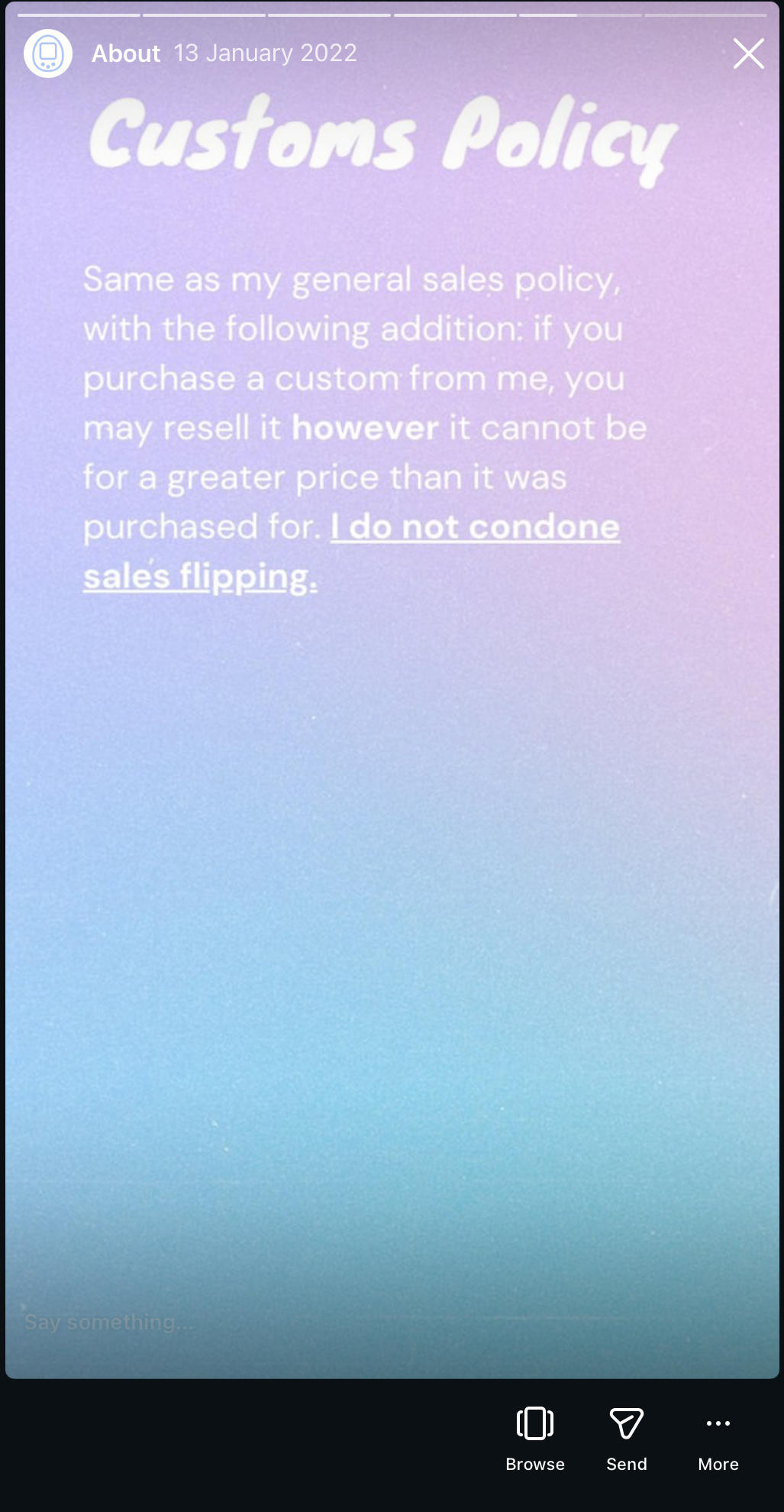 instagram highlight example