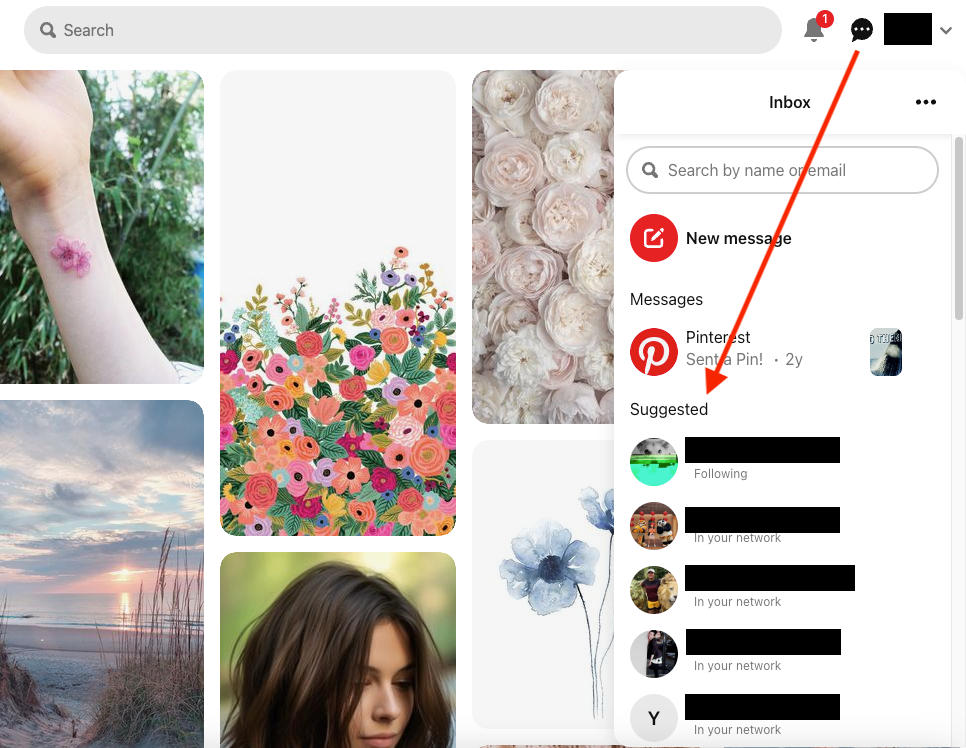 pinterest suggested