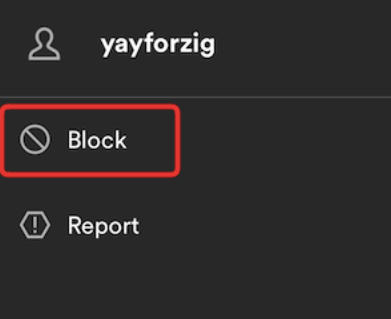 spotify mobile block
