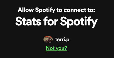 stats for spotify permissions