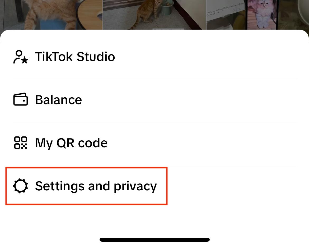 tiktok settings and privacy