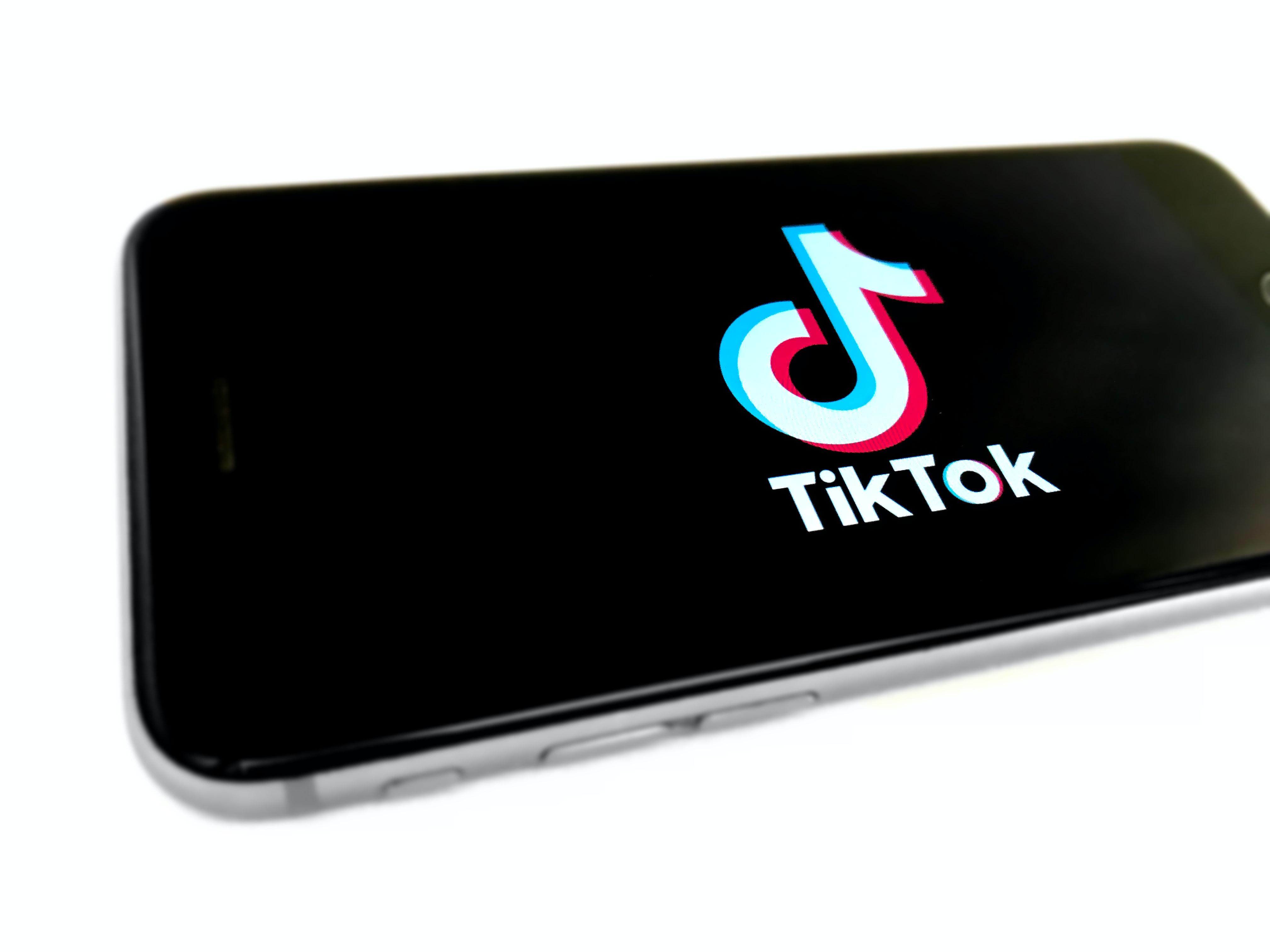 TikTok mobile phone app