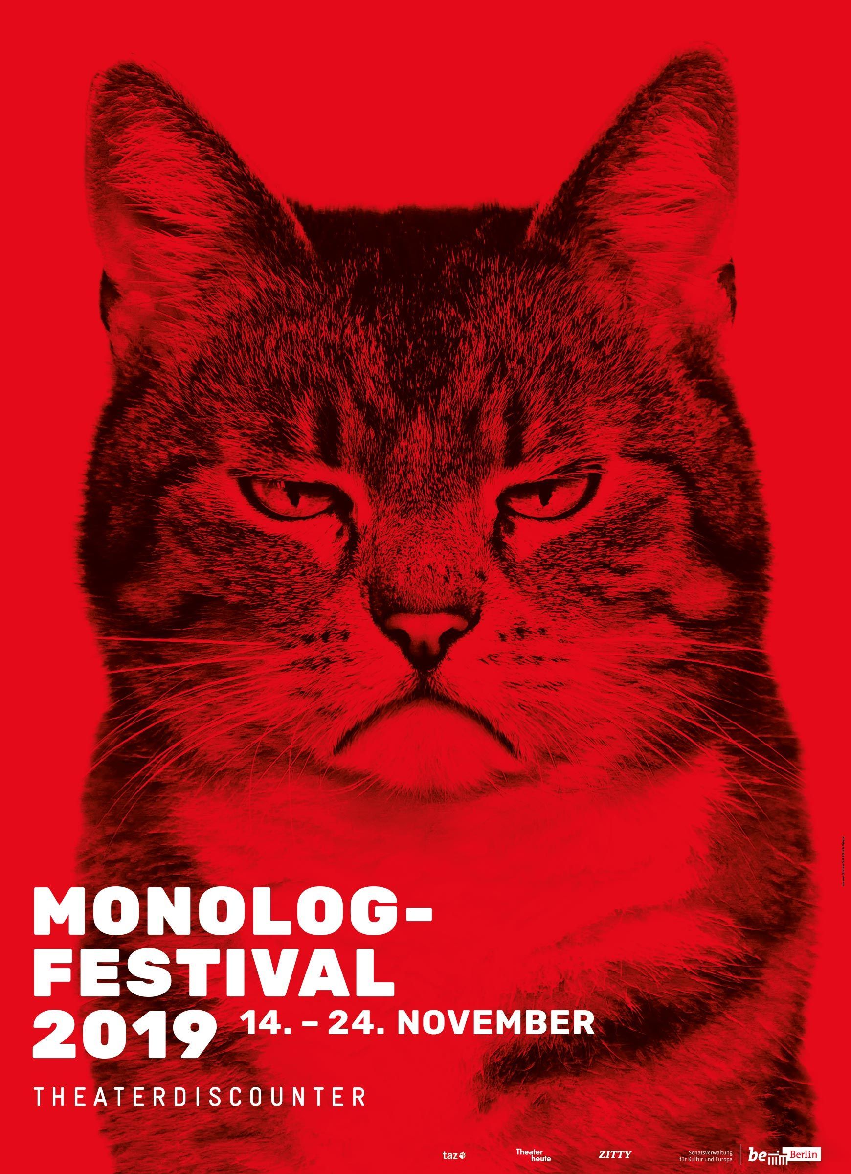 Key Visual Design for the Monologfestival 2019