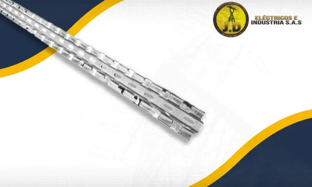 Riel Dentado x 3 Metros