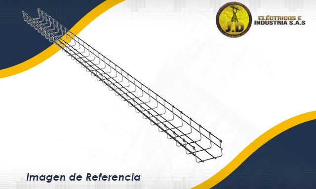 Bandeja portacable tipo malla 40 x 5,4 cm x 3 m Bandeja portacable tipo malla 40 x 5,4 cm x 3 m