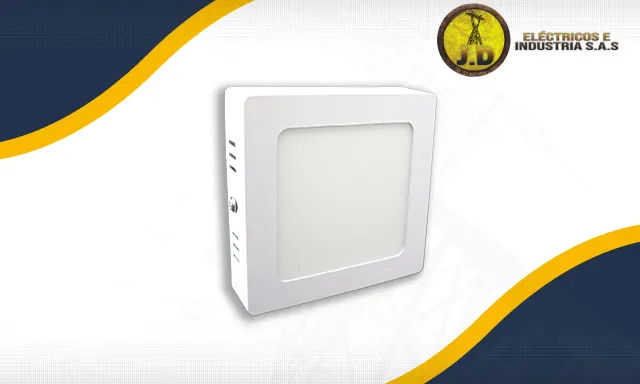 Panel led cuadrado 6W