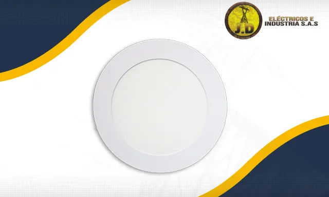 Panel LED Redondo 9W