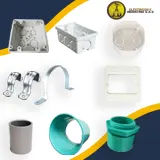 Accesorios PVC para instalaciones y redes eléctricas