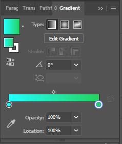 Lisäämällä kaltevuuden tausta