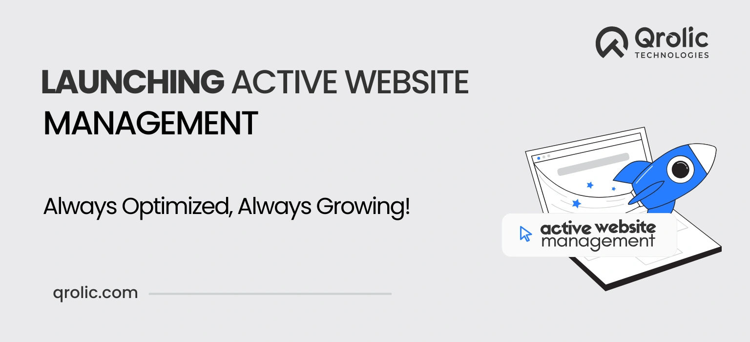launching active website management your growth our priority