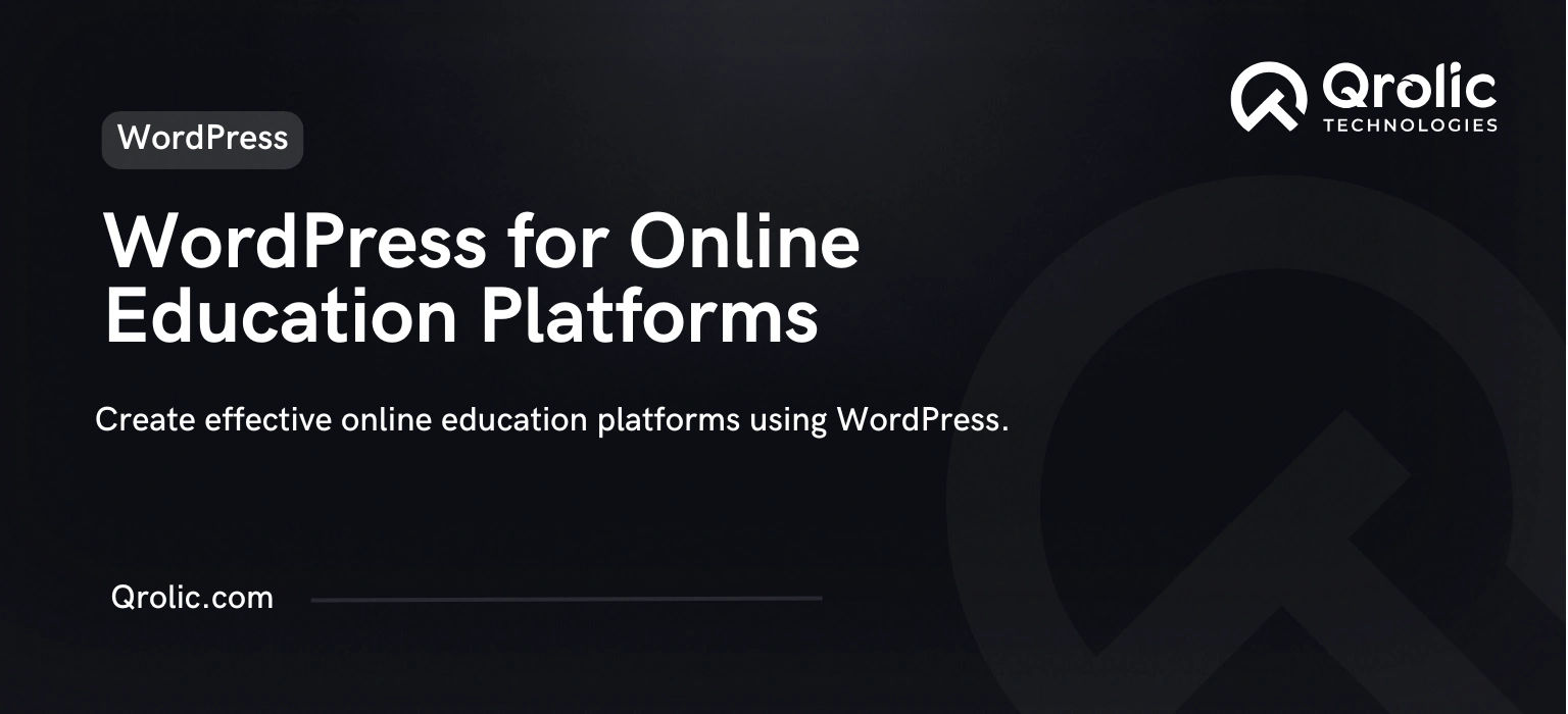 WordPress for Online Education Platforms