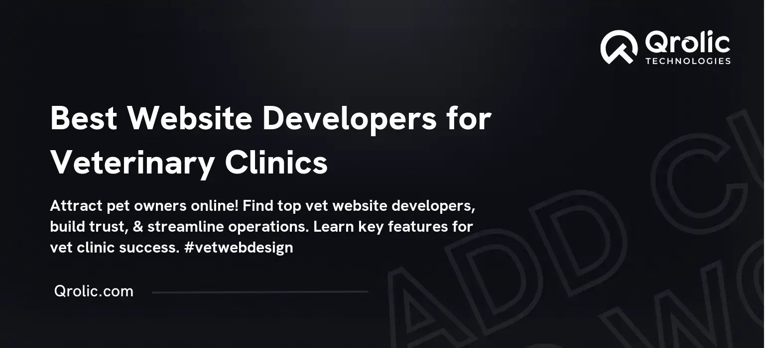 Best Website Developers for Veterinary Clinics