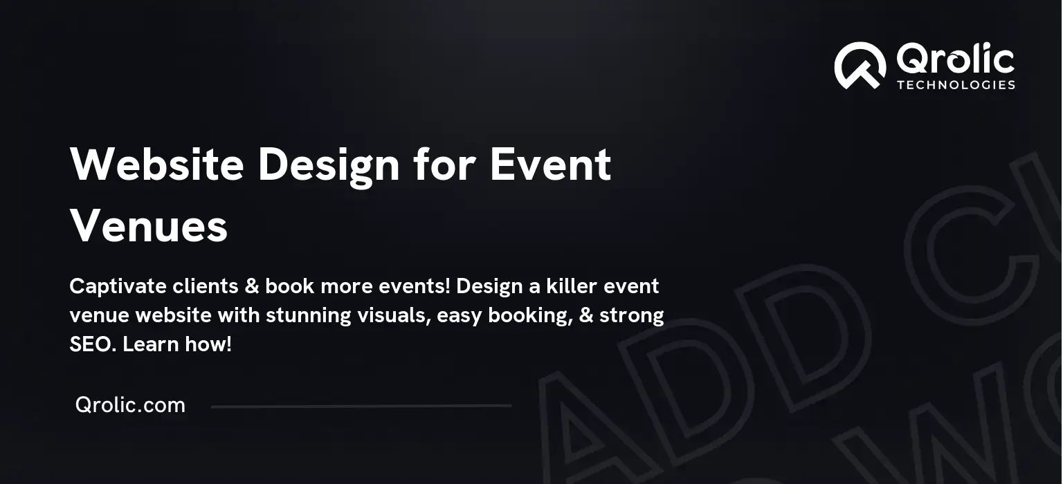 Website Design for Event Venues