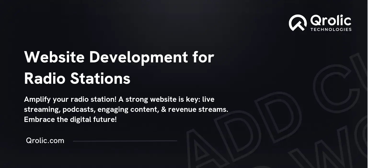 Website Development for Radio Stations