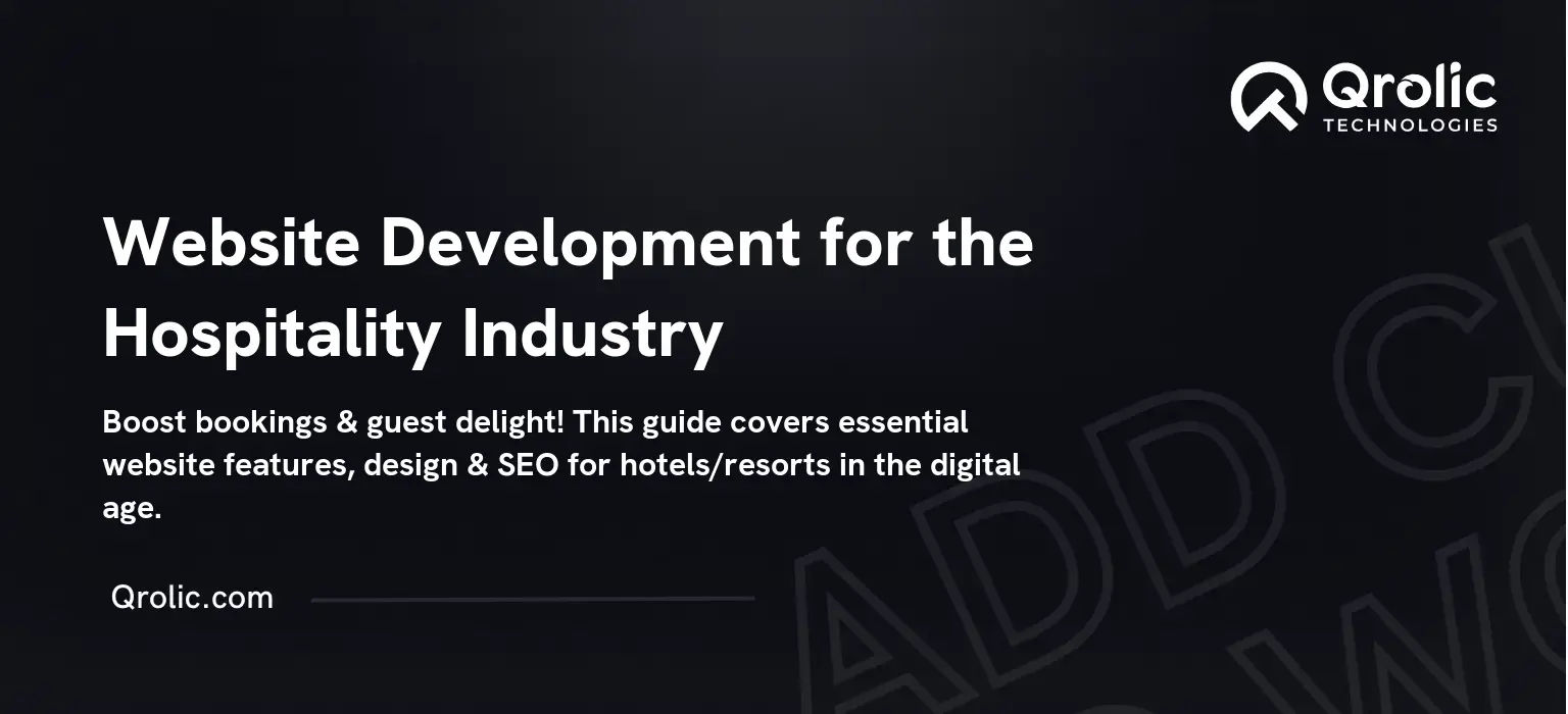 Website Development for the Hospitality Industry