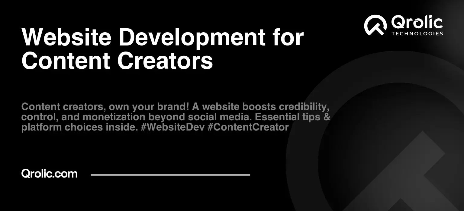 Website-Development-for-Content-Creators-Featured-Image