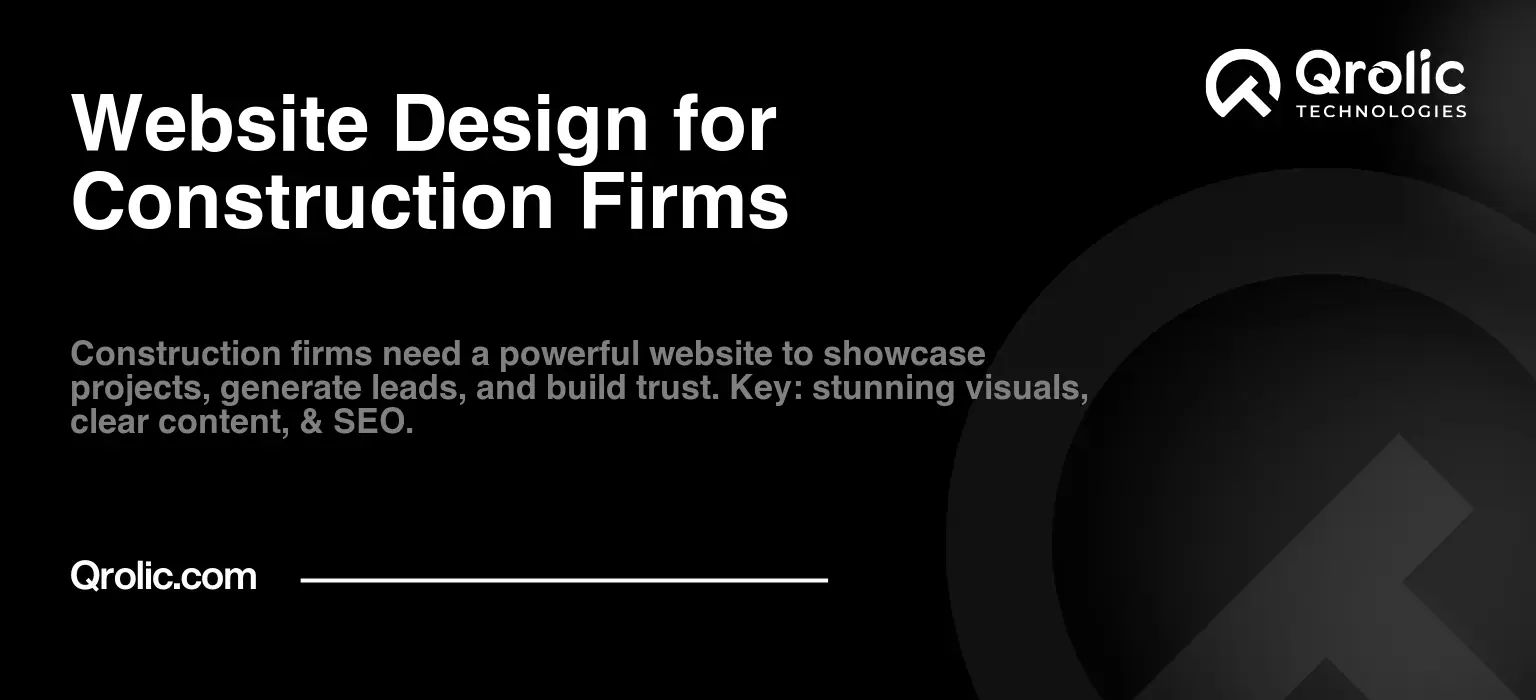 Website Design for Construction Firms