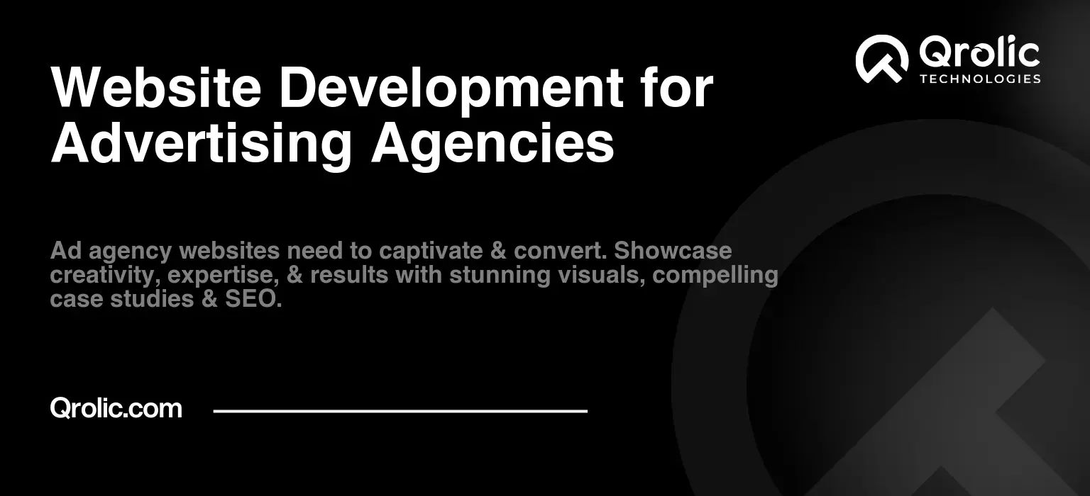 Website Development for Advertising Agencies