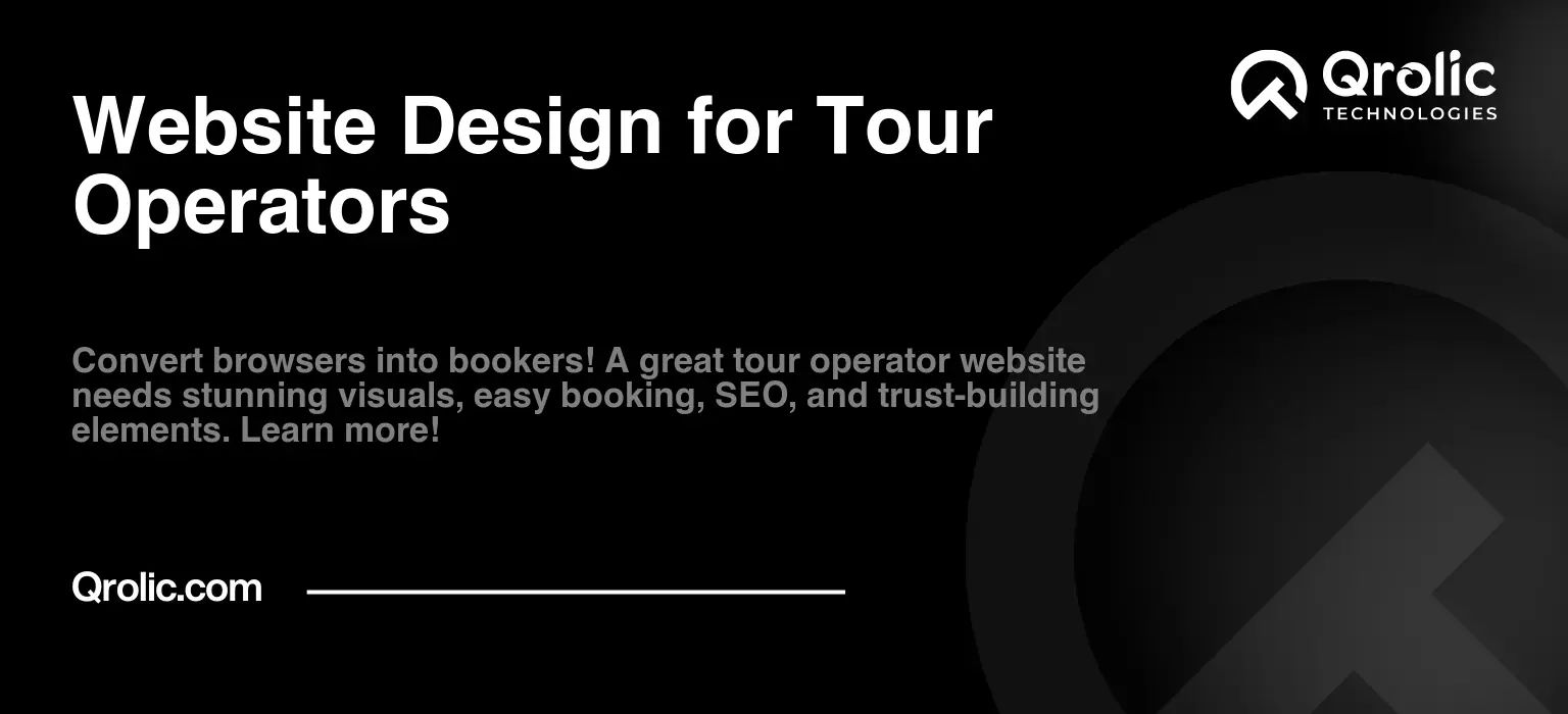 Website Design for Tour Operators