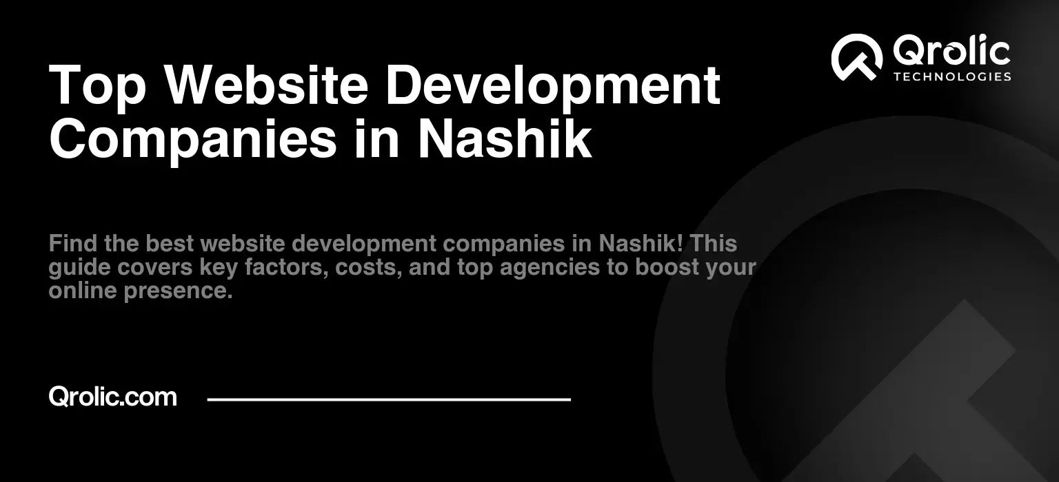 Top Website Development Companies in Nashik