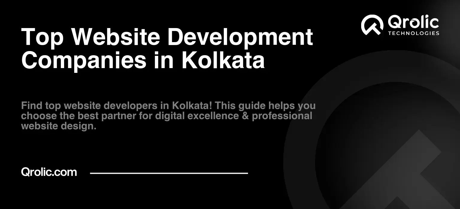 Top Website Development Companies in Kolkata