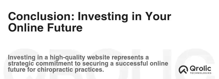 Conclusion: Investing in Your Online Future Conclusion: Investing in Your Online Future